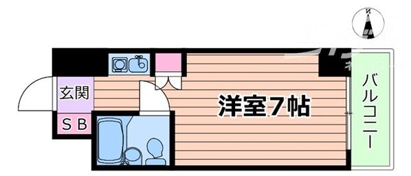 パレ緑地公園の物件間取画像